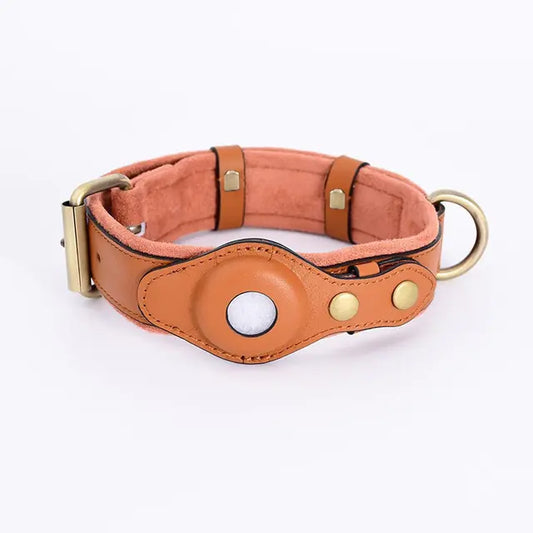 Leather Air-Tag Collar