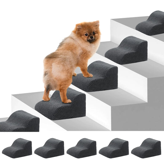 Pawssible™ 5-Pack Dog Stair Ramp for Joint Relief